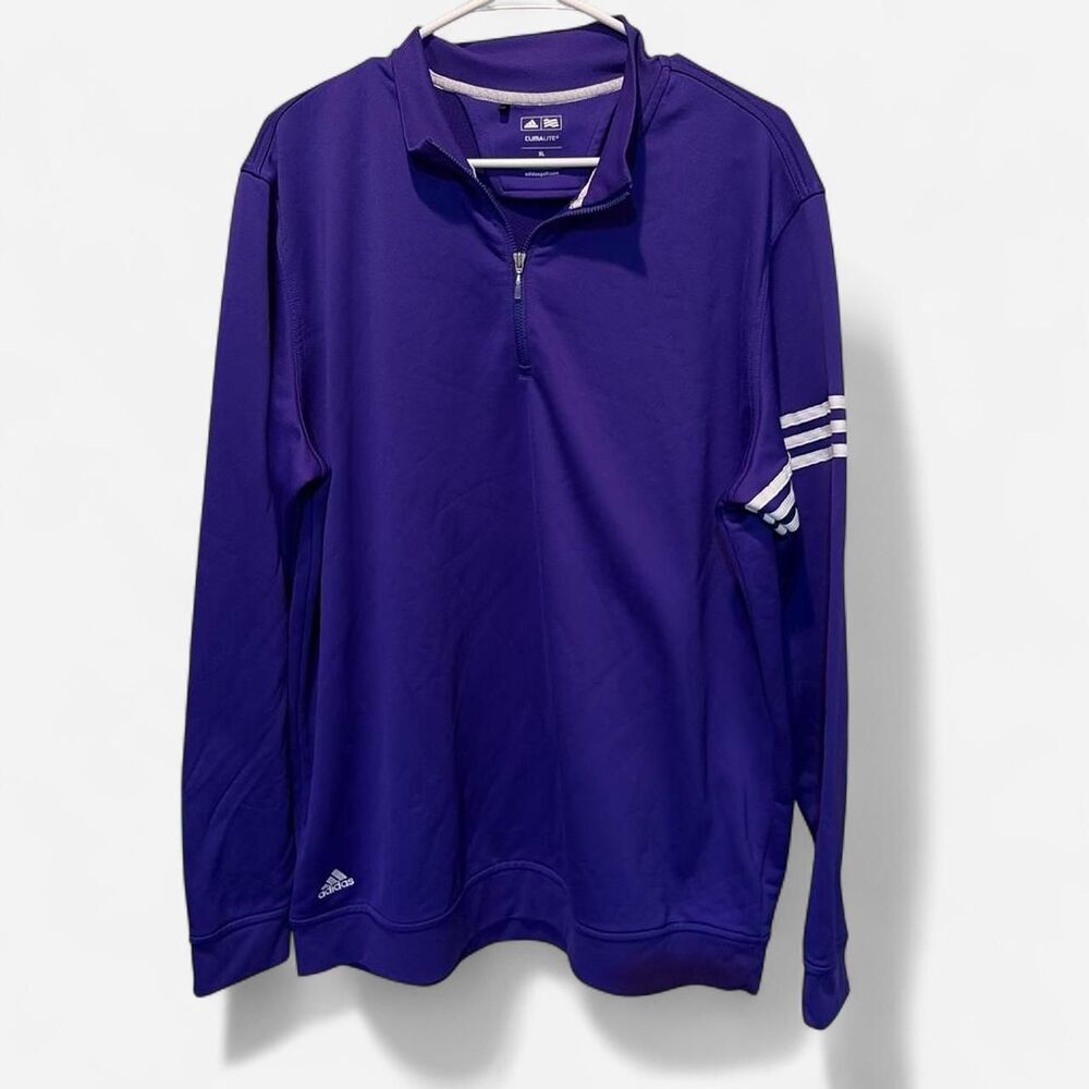 Adidas Men's Purple Sweatshirt